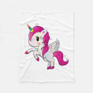 Einhorntuch Fleecedecke