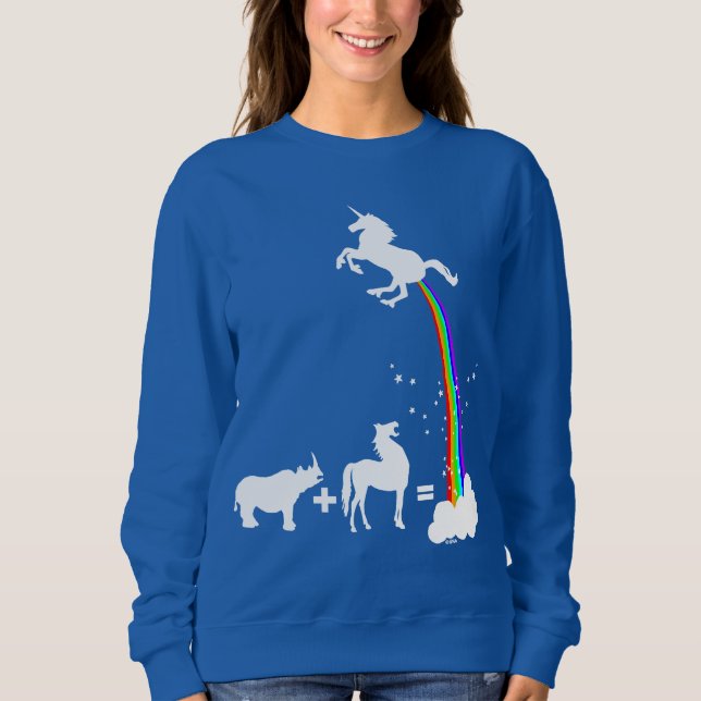 Einhornursprung Sweatshirt (Vorderseite)