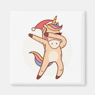 Einhornweihnachtsfeste Magnet