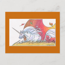 Einhornzyklus - Herbst ©1999 Postkarte