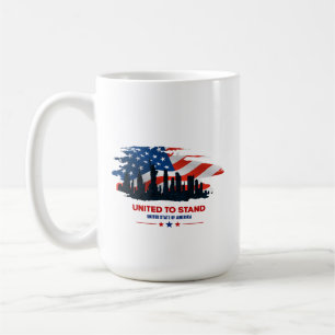 Einig im Aufstehen   15# Klassischer Kaffeebecher Kaffeetasse