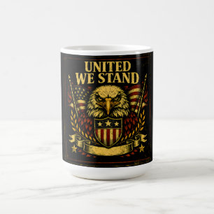Einig sind wir stark – Amerikanische Einheit Stärk Kaffeetasse