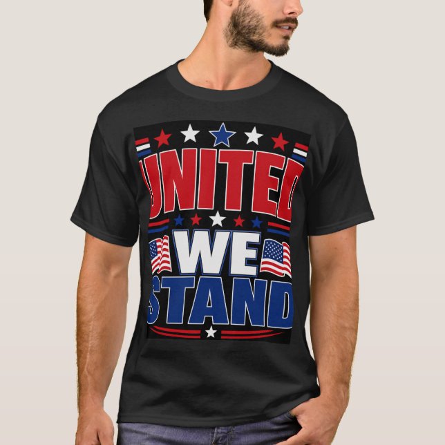 Einig sind wir stark T-Shirt (Vorderseite)