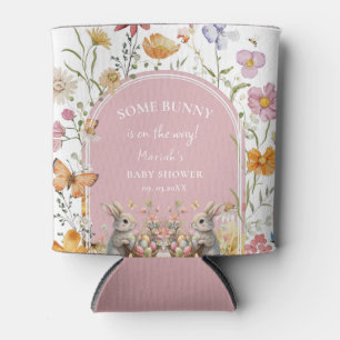 Einige Bunny Oaster Wildblume Kinderdusche Dosenkühler