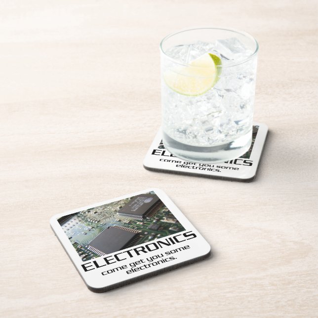 Einige Elektronik. Untersetzer (Rechte Seite)