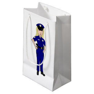 Einige Frauen Spaß für saubere Hauspolizei Kleine Geschenktüte