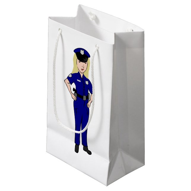Einige Frauen Spaß für saubere Hauspolizei Kleine Geschenktüte (Vorderseite Schrägansicht)