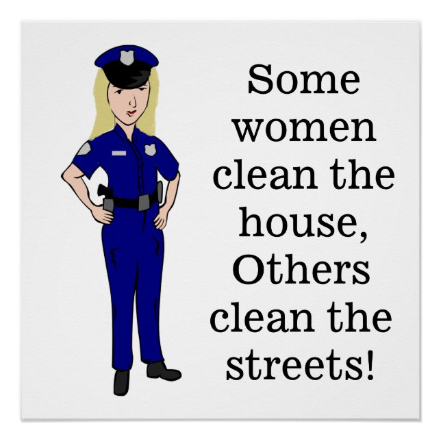 Einige Frauen - Spaß für saubere Polizei Poster (Vorderseite)
