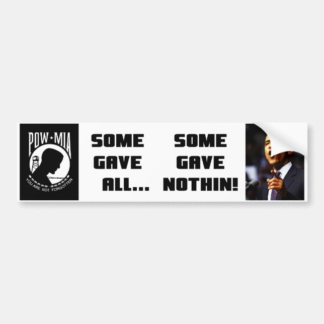 Einige gaben alle! autoaufkleber (Vorne)