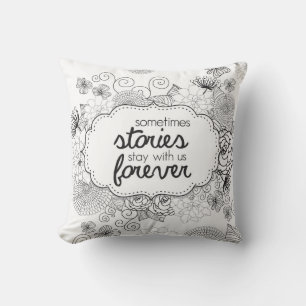 Einige Geschichten, die mit unserem Forever Throw  Kissen
