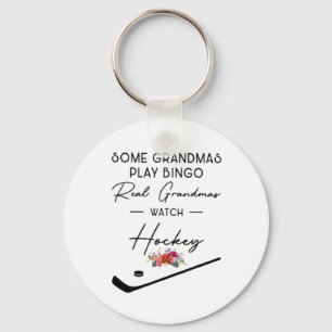 Einige Grandmas spielen Bingo Real Grandmas Uhren  Schlüsselanhänger