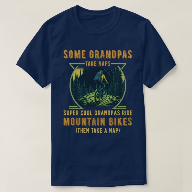 Einige Grandpas nehmen Nickerchen Super Cool Grand T-Shirt (Design vorne)
