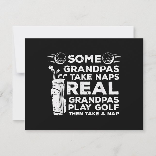 Einige Grandpas Nickerchen Spielspazierweg Golf Pa (Vorderseite)