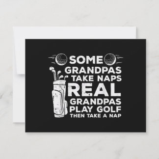 Einige Grandpas Nickerchen Spielspazierweg Golf Pa
