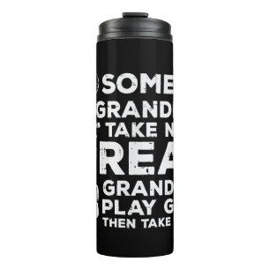 Einige Grandpas Nickerchen Spielspazierweg Golf Pa Thermosbecher
