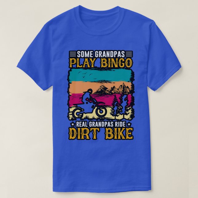 Einige Grandpas spielen Bingo-echte Opa fahren Sch T-Shirt (Design vorne)
