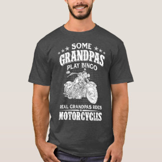 Einige Grandpas spielen Bingo Real Grandpas Reiten T-Shirt