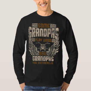 Einige Grandpas spielen Bingo Real Grandpas Reiten T-Shirt