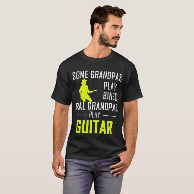 Einige Großvater-Spiel-Bingo-wirkliche T-Shirt (Vorne ganz)