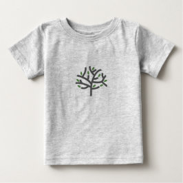 Einige grüne verlassend Bäume Baby T-shirt