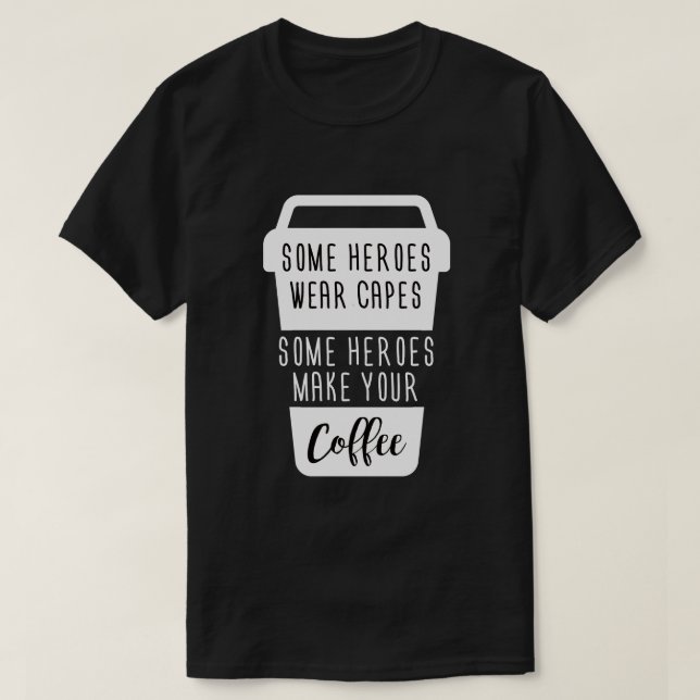 EINIGE HELD-ABNUTZUNGS-KAPE EINIGE HELDER MACHEN T-Shirt (Design vorne)