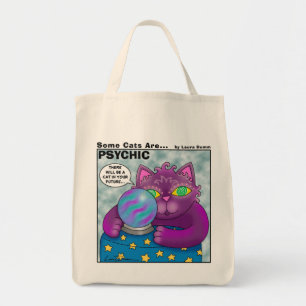 Einige Katzen sind psychische Tasche