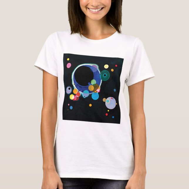 Einige Kreise durch Wassily Kandinsky T-Shirt (Vorderseite)