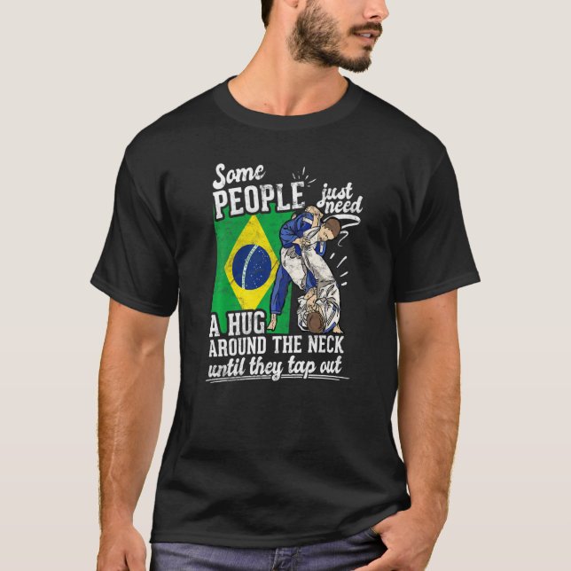 Einige Leute brauchen nur eine Umarmung Gestochen  T-Shirt (Vorderseite)
