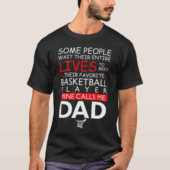 Einige Leute warten ihr ganzes Leben, um ihre T-Shirt (Vorderseite)