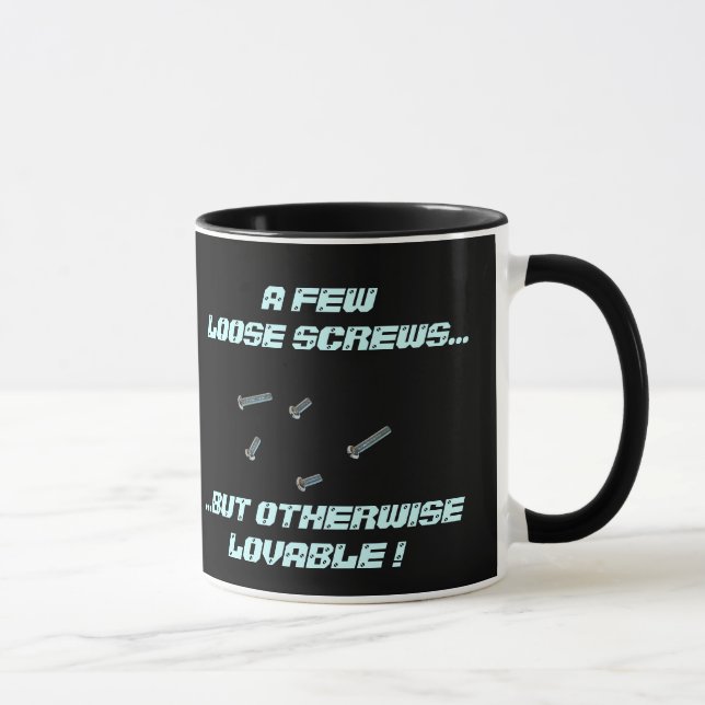 Einige lose Schrauben Tasse (Rechts)