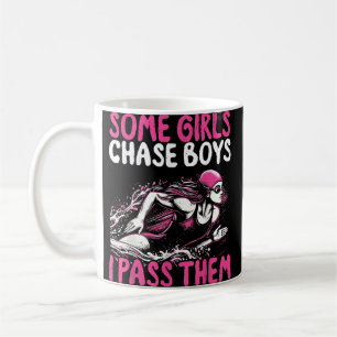 Einige Mädchen jagen Jungen, die ich überhole - Lu Kaffeetasse