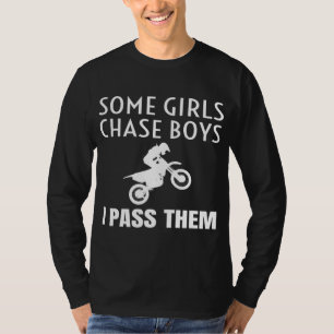 Einige Mädchen Jungs, die ich vorbei Motocross Dir T-Shirt