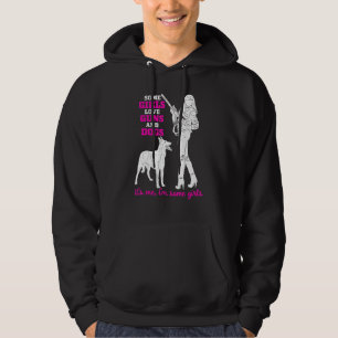 Einige Mädchen Liebe Gewehre und Hunde - weibliche Hoodie