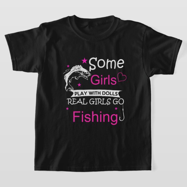 Einige Mädchen spielen mit Puppen, echte Girls geh T-Shirt (Ablage )