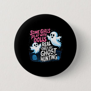 Einige Mädchen spielen mit Puppen Real Girls Go Gh Button