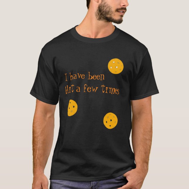 Einige Male durch Pickleballs-T - Shirt treffen (Vorderseite)
