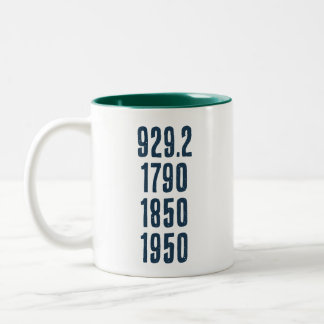 Einige meiner Lieblingszahlen Zweifarbige Tasse