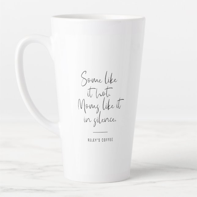 Einige mögen es Hot Funny Mug für Mamas Milchtasse (Links)