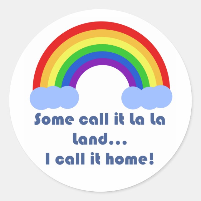 Einige nennen es La La La Land Stickers (Vorderseite)