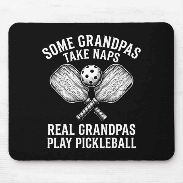 Einige Omas machen Nickerchen echte Omas spielen Mousepad (Vorne)