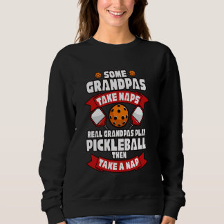 Einige Opa machen Nickerchen Wirkliche Opa spielen Sweatshirt