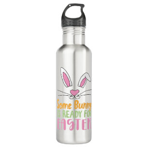 Einige Sonne ist bereit für Ostern Puerto Osterhas Edelstahlflasche