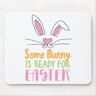Einige Sonne ist bereit für Ostern Puerto Osterhas Mousepad