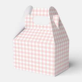 Einige Sonne ist One Pink Gingham Birthday Geschenkschachtel