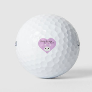 Einige sonnige Lieben Golfball
