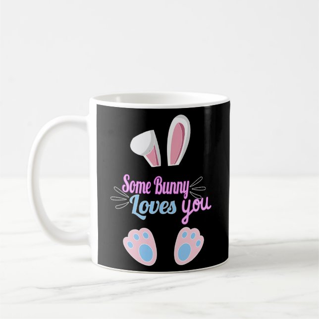 Einige sonnige Lieben Sie Ostern Kaffeetasse (Links)