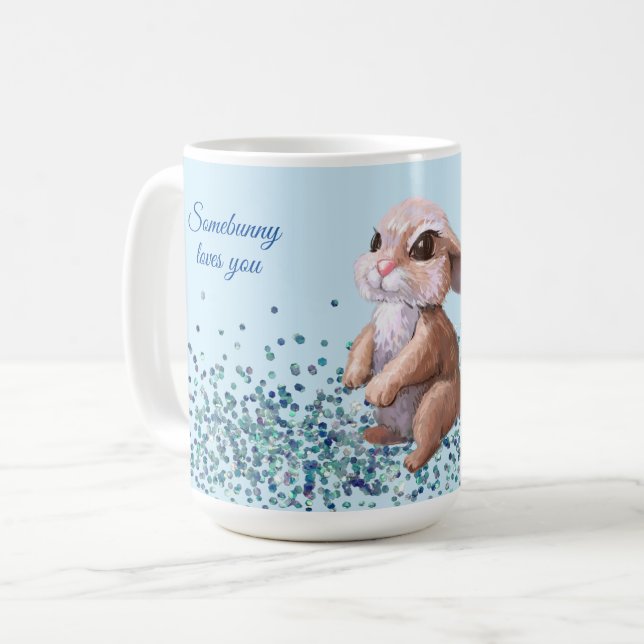 Einige sonnige Lieben Sie Tasse (Vorderseite Links)