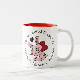 Einige sonnige Lieben Zweifarbige Tasse