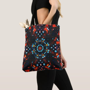 Einige Steine in verbranntem Leder sehen aus Tasche