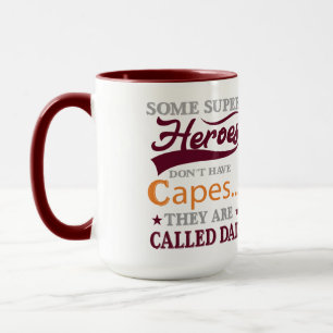 Einige Superhelden haben keine Umhänge. Sie werden Tasse